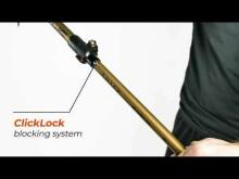 Trekking poles 115-135 cm Spokey QUICK
