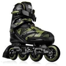 Spokey MAKAN 32/35 BK/GR Art. 929324 Skrituļslidas