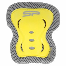 Spokey Shield L Art.940932 Yellow Plaukstu, elkoņu un ceļu aizsargu komplekts bērniem