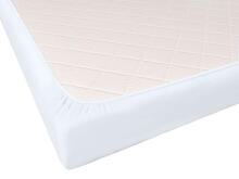 La Bebe™ Cotton Sheet Art.70121 White Sheet 120x60cm