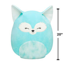 SQUISHMALLOWS W13 Plīša rotaļlieta Lapsa, 50 cm