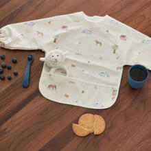 Jollein Waterproof Bib Art.029-869-66079 Farm Bērnu lacīte / priekšautiņš  ūdensnecaurlaidīgs ar piedurknēm