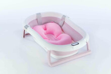 Toma Bath&Care Art.147077 Pink Складная детская ванночка с термометром