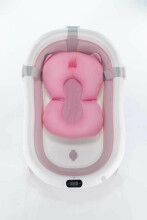 Toma Bath&Care Art.147077 Pink Складная детская ванночка с термометром
