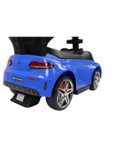 Toma Mercedes C63 Art.639 Blue  Машинка толкалка с ручкой и навесом