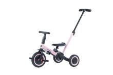 Trīsritenis un līdzsvara velosipēds 6 vienā Mike Sweet Pink no Moovkee