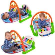 Ikonka Art.KX9885 Educational children's mat 3in1 animals + piano
