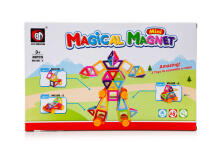 Ikonka Art.KX9815 Magnetic bricks MAGICAL MAGNET MINI 38pcs 3+ v1