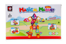 Ikonka Art.KX9819 Magnētiskie ķieģeļi MAGICAL MAGNET MINI 38gab 3+ v2