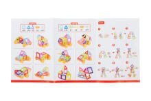 Ikonka Art.KX9819 Magnētiskie ķieģeļi MAGICAL MAGNET MINI 38gab 3+ v2