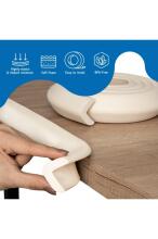 Ikonka Art.KX9332_4 Foam edge protection tape 2.3x0.8 2m white