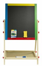 Ikonka Art.KX8994 Multifunctional board double-sided magnetic chalkboard 49cm standing