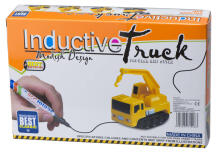 Ikonka Art.KX9973 Induction vehicle excavator drives along a designated route + marker
