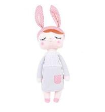 Ikonka Art.KX7518_2 METOO doll in grey dress 34cm