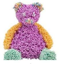 Ikonka Art.KX7568 Magic marshmallow balls 12x15g colour 3 wings