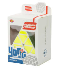 Ikonka Art.KX7599 Mīklu spēle PYRAMINX puzzle kubs 9.7cm