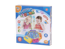Ikonka Art.KX7583 Family game fishing 15 fish + 4 rods