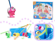 Ikonka Art.KX7584 Family game fishing 24 fish