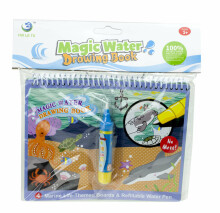 Ikonka Art.KX7799 Water book with marker - Underwater World