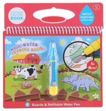 Ikonka Art.KX7801 Water book with marker - Farm