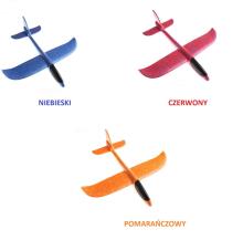Ikonka Art.KX7839 Lidmašīna planieris polistirola jauktā krāsā 49,5cm