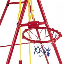 Bebe Basic Swing/Basketball Art.KX7936 Šūpoles + bumbu grozs uz metāla rāmja