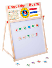Ikonka Art.KX6902 Magnetic abacus board + magnets 42 x 32.5cm