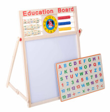 Ikonka Art.KX6902 Magnetic abacus board + magnets 42 x 32.5cm