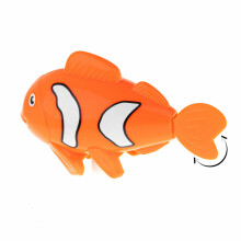 Ikonka Art.KX6946 Orange screw-on fish bath toy