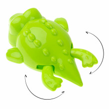 Ikonka Art.KX6948 Skrūvējama vannas rotaļlieta peldošais krokodils