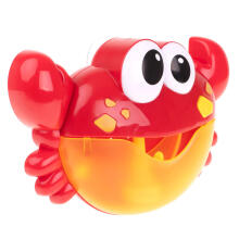 Ikonka Art.KX7219 Bubble generator foam bath toy crab