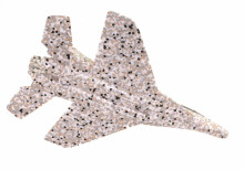 Ikonka Art.KX7418 Glider plane polystyrene jet 44cm