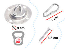 Ikonka Art.KX6693 Ceiling fixing hammock swing hook chain 200kg
