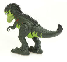 Ikonka Art.KX9990_1 T-REX elektroniskais dinozaurs staigā rēca zaļi