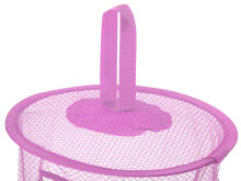 Ikonka Art.KX9715_4 Hanging toy shelf organiser purple