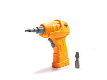 Ikonka Art.KX7838_4 Screwdriver drill construction blocks 258 elements