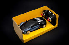 Ikonka Art.KX9420_2 Bugatti Veyron RC car licence 1:24 blue