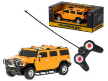Ikonka Art.KX9422_3 Hummer H2 RC car - licence 1:24 yellow