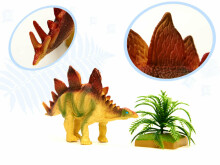 Ikonka Art.KX6397 Dinosaurs figures set 14el.