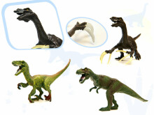 Ikonka Art.KX6397 Dinozaurų figūrėlių rinkinys 14el.