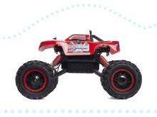 Ikonka Art.KX8396_2 NQD ROCK CRAWLER KING RC auto 1:12 USB sarkans