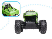 Ikonka Art.KX8396_3 NQD ROCK CRAWLER KING RC car 1:12 USB green