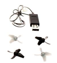 Ikonka Art.KX9891_2 JJRC H36 mini 2.4GHz 4CH 6 asu RC drons melns