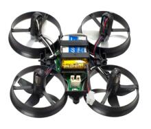 Ikonka Art.KX9891_2 JJRC H36 mini 2.4GHz 4CH 6 asu RC drons melns