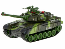 Ikonka Art.KX8714_1 RC Big War Tank 9995 large 2.4 GHz green