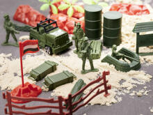 Ikonka Art.KX6188 Karavīru militāro pamatņu figūru komplekts 307el.
