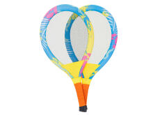 Ikonka Art.KX6180 LED light-up tennis rackets + darts