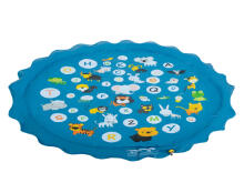 Ikonka Art.KX6156 Water sprinkler mat garden fountain wading pool alphabet 170cm