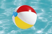 Ikonka Art.KX6081 BESTWAY 31021 Beach colour inflatable ball 51cm