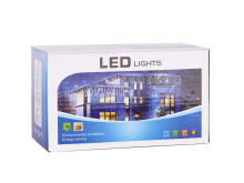 Ikonka Art.KX5722 LED apgaismojums Kāzu dekorēšana 3x3m 200LED USB + tālvadības pults 16 krāsas ar atmiņu